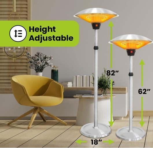 High power space heater