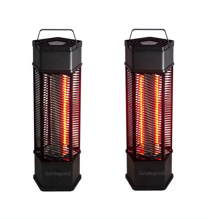 Recessed infrared ceiling heater